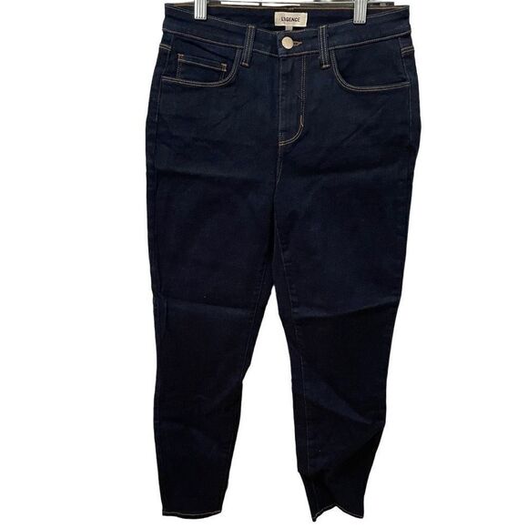 L’Agence Jeans Womens 25 Dark Wash Skinny Stretch Ankle SAMPLE - Picture 1 of 6